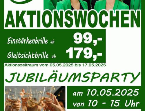 15 JAHRE WALKE OPTIK – AKTION